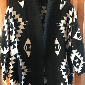 Western Southwest Boho Jacket Sweater